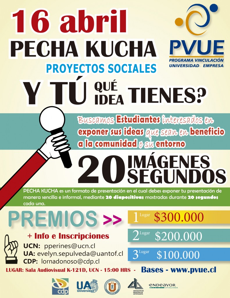 Afiche Pecha Kucha 2015