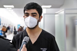 Pablo Santibañez, estudiante de Medicina UA