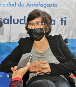 Myriam Ríos, usuaria d